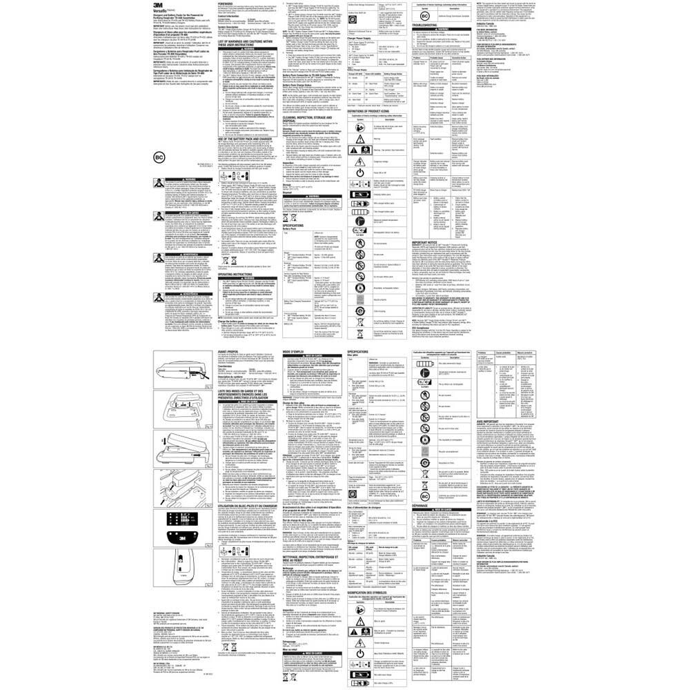 3M 7100035837 Versaflo Battery Charger Cradle TR-640, Replacement Cradle for TR-600 and TR-800 Series Powered Air Purifying Respirator PAPR, Charger Cable Not Included - 5