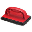 3M Scotch-Brite Scotchbrick Griddle Scrubber 9537CC Heavy Duty Red 4 in x 6 in x 3 in (7100036207) (12 Pack)