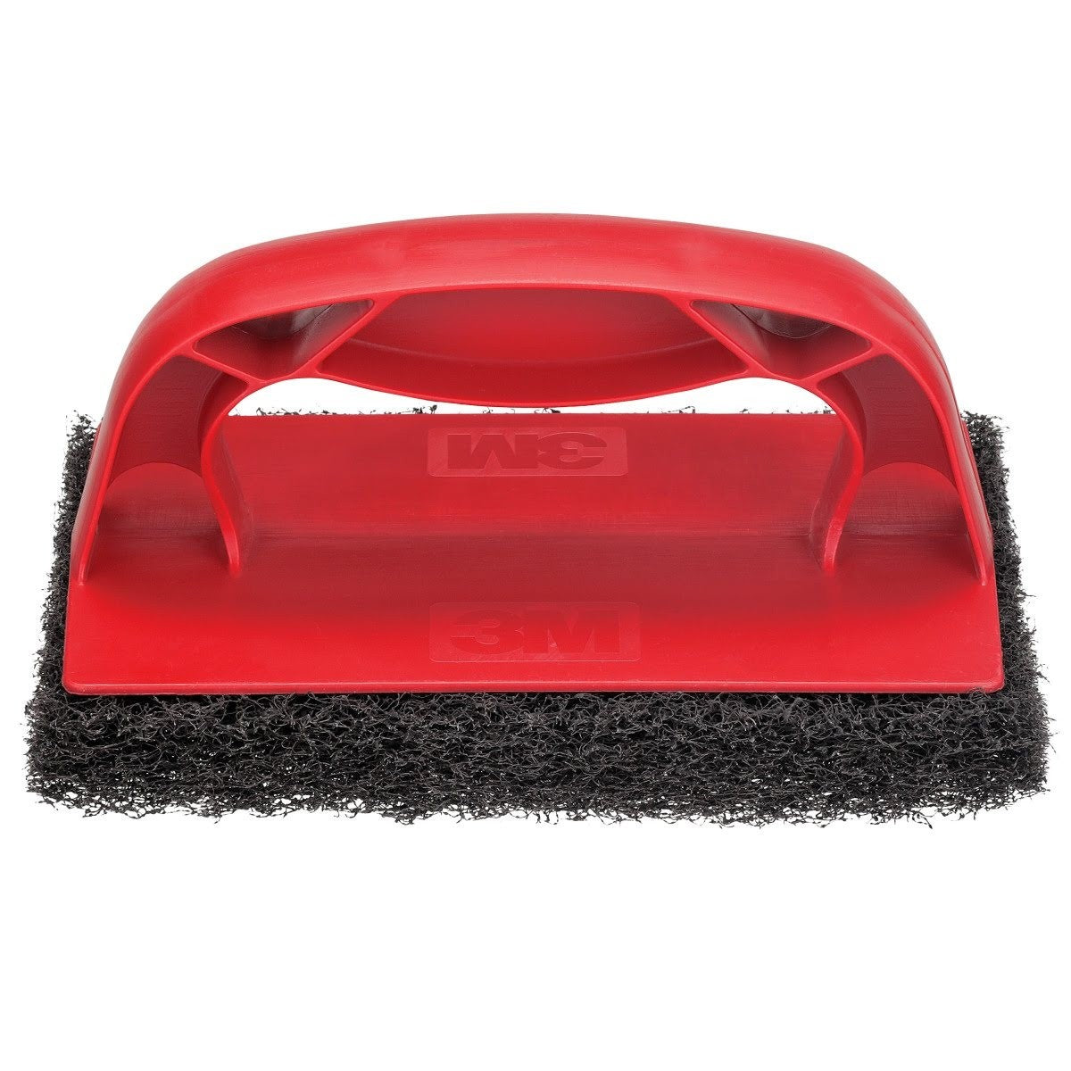 3M Scotch-Brite Scotchbrick Griddle Scrubber 9537CC Heavy Duty Red 4 in x 6 in x 3 in (7100036207) (12 Pack) - 2