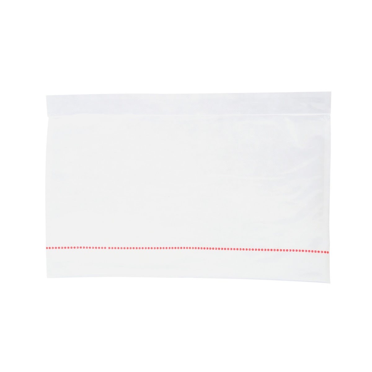 3M FED1 Non Printed Perforated Packing List Envelope, Clear Polyethylene, Transparent, 6-3/4 in x 10-3/4 in (7100036436) (500 Pack)