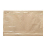 3M FED1 Non Printed Perforated Packing List Envelope, Clear Polyethylene, Transparent, 6-3/4 in x 10-3/4 in (7100036436) (500 Pack) - 2