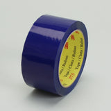 3M 373 Scotch Box Sealing Tape, Blue, 72 mm x 50 m (7100037712) (168 Pack)