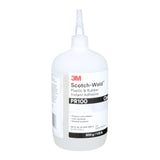 3M PR100 Plastic and Rubber Instant Adhesive, Clear, Low Viscosity, 500 g 1.10 lb Bottle, 1 Bottle/Case (7100039200) - 2