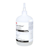 3M PR100 Plastic and Rubber Instant Adhesive, Clear, Low Viscosity, 500 g 1.10 lb Bottle, 1 Bottle/Case (7100039200) - 3