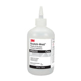 3M PR600 Scotch-Weld Plastic & Rubber Instant Adhesive, Clear, 500 Gram (7100039246)