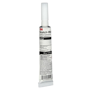 3M SI GEL Scotch-Weld Surface Insensitive Instant Adhesive SI Gel, Clear, 20 Gram (7100039258) (10 Pack)