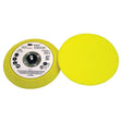 3M 70138 Hookit Disc Pad, Hook and Loop Back up Pad, Yellow, 6 in x 3/4 in, 5/16-24 External (7100041340) (10 Pack)