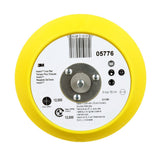 3M Hookit Abrasive Disc Pad, Medium Density Foam, Yellow, 6 in, 5/16-24 EXT (05776) (7100041779) (10 Pack) - 2