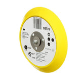 3M Hookit Abrasive Disc Pad, Medium Density Foam, Yellow, 6 in, 5/16-24 EXT (05776) (7100041779) (10 Pack) - 4