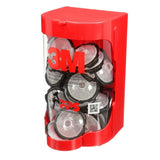 3M 16299 PPS Lid Dispenser, Large Standard or Midi, Red (7100042072) - 2