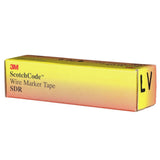 3M SDR-VL Wire Marker Tape Refill Roll, Violet (7100042492) (10 Pack) - 4