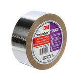 3M 1520CW Aluminum Foil Tape, Silver, 48 mm x 45.7 m, 3.2 mil (7100043715) (24 Pack) - 2