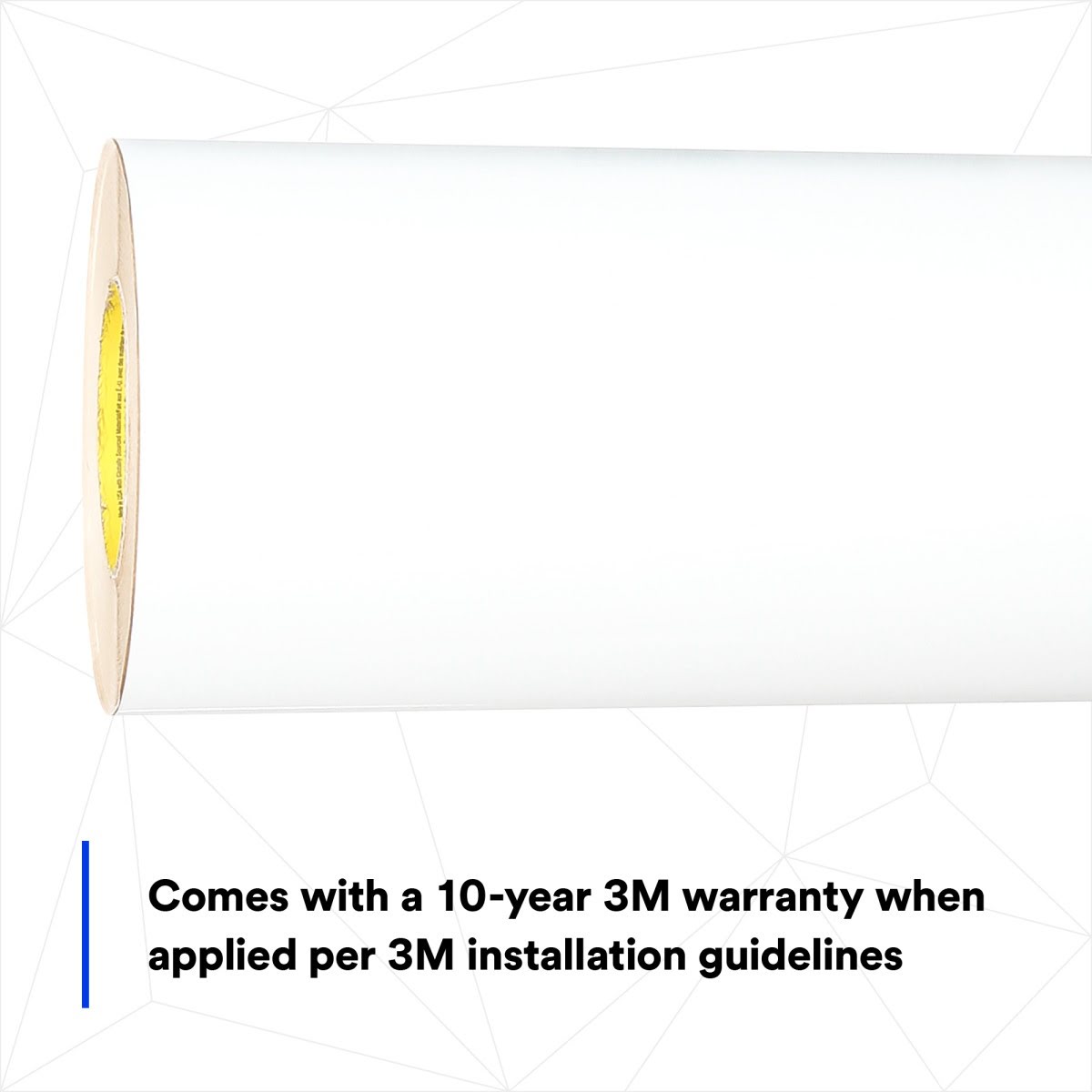 3M 1577CW-WM Insulation Jacketing Tape, Flat, White, 23 in x 50 yd, 1 Roll/Case (7100043741) - 3