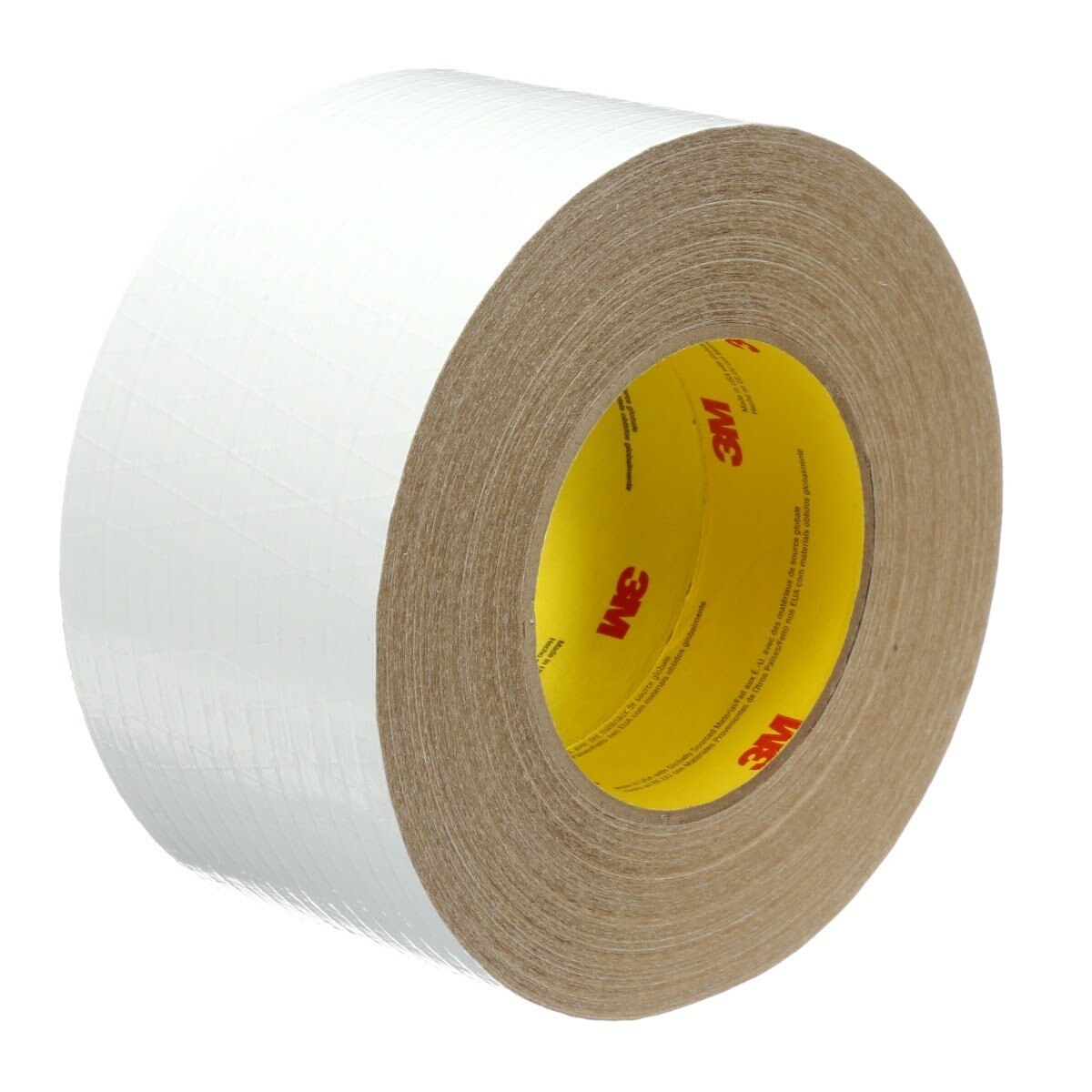 3M 1531CW Venture Tape Metal Building Facing Tape, White, 72 mm x 45.7 m (7100043747) (16 Pack)