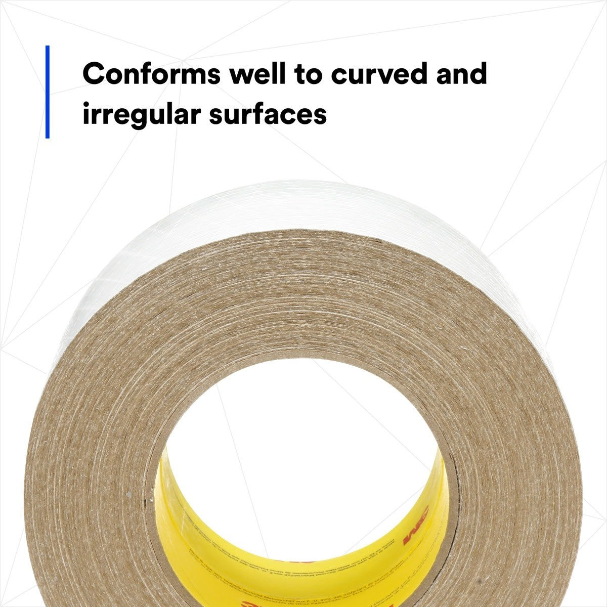 3M 1531CW Venture Tape Metal Building Facing Tape, White, 72 mm x 45.7 m (7100043747) (16 Pack) - 8
