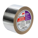 3M 3520CW Venture Tape Aluminum Foil Tape, Silver, 72 mm x 45.7 m, 3.7 mil (7100043750) (256 Pack) - 5