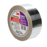 3M 3520CW Venture Tape Aluminum Foil Tape, Natural Aluminum, 48 mm x 45.7 m, 2.0 mil (7100043755) (24 Pack) - 3