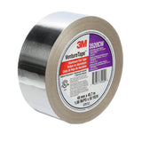 3M 3520CW Venture Tape Aluminum Foil Tape, Natural Aluminum, 48 mm x 45.7 m, 2.0 mil (7100043755) (24 Pack) - 5
