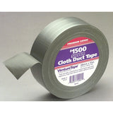 3M 1500 Venture Tape Cloth Duct Tape, Silver, 48 mm x 55 m (1.88 in x 60.1 yd) (7100043836) (576 Pack) - 5