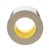 3M 1520CW Venture Tape Aluminum Foil Tape, Silver, 3.89 in x 50 yd, 3.2 mil (7100043875) (12 Pack) - 2