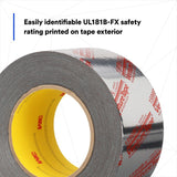 3M 1599B Venture Tape UL181B-FX Polypropylene Duct Tape, Silver, 72 mm x 109.7 m, 3 mil (7100043909) (16 Pack) - 6