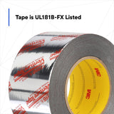 3M 1599B Venture Tape UL181B-FX Polypropylene Duct Tape, Silver, 72 mm x 109.7 m, 3 mil (7100043909) (16 Pack) - 8