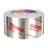3M UL181A-P 1581A Venture Tape Aluminum Foil Tape, Silver, 72 mm x 55 m, 2 mil (7100043929) (16 Pack) - 4