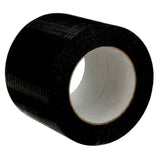 3M 442B Woven Patch Tape, Black, 99 mm x 50 m (7100043941) (15 Pack)