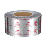 3M Venture Tape UL181B-FX Mastik Foil Tape, Silver, 3 in x 100 ft (1580-P) (7100043954) (16 Pack) - 7