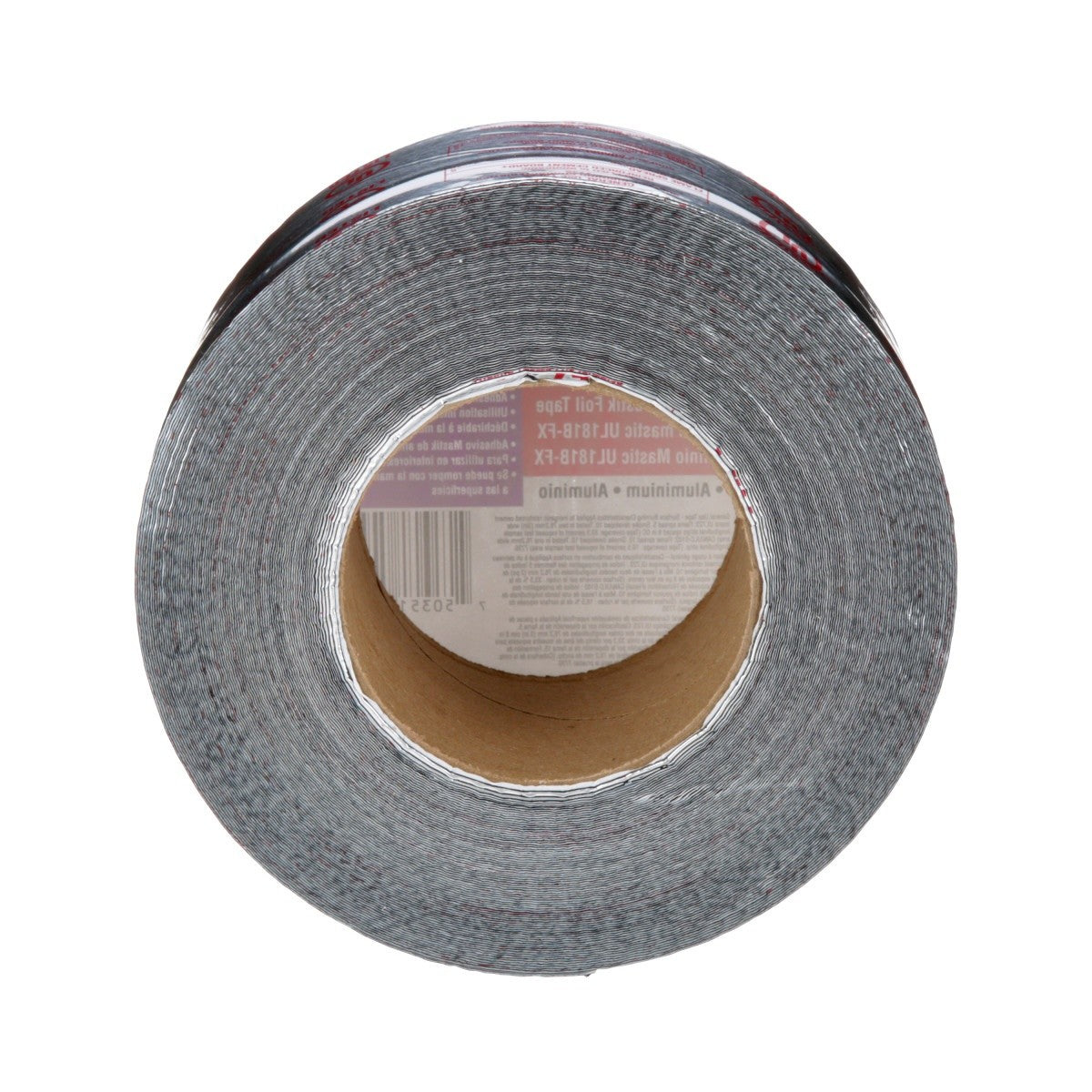3M Venture Tape UL181B-FX Mastik Foil Tape, Silver, 3 in x 100 ft (1580-P) (7100043954) (16 Pack) - 9