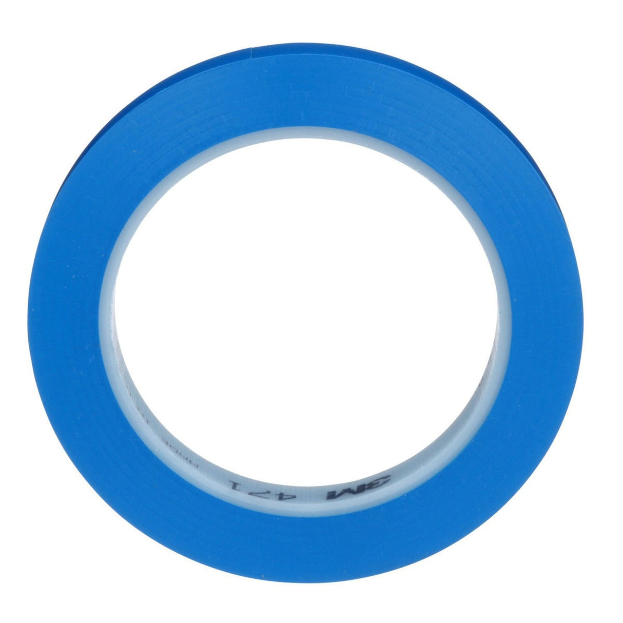 3M 471 Vinyl Tape, Blue, 1/2 in x 36 yd, 5.2 mil (36408) (7100044170) (72 Pack) - 4