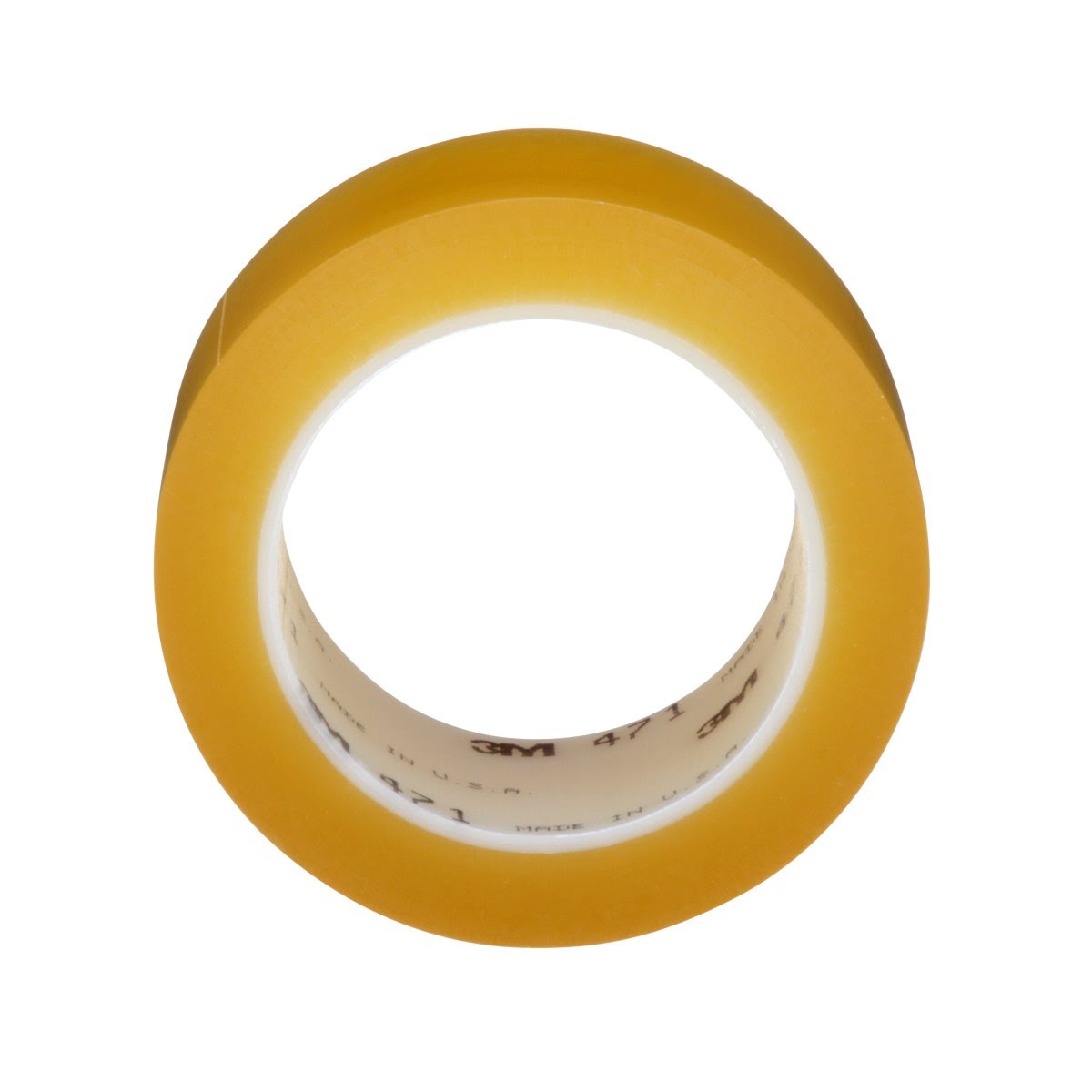 3M Vinyl Tape Transparent 2 in x 36 yd 5.2 mil Roll (471) (7100044331) (24 Pack) - 4