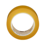3M Vinyl Tape Transparent 2 in x 36 yd 5.2 mil Roll (471) (7100044331) (24 Pack) - 4