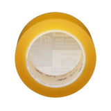3M Vinyl Tape Transparent 2 in x 36 yd 5.2 mil Roll (471) (7100044331) (24 Pack) - 5