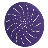 3M 732U Xtract Hookit Paper Disc, 80+ Grit, C Weight, Purple, 5 in, Die 500LG (7100044448) (250 Pack) - 3