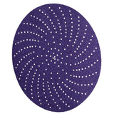 3M 732U Cubitron II Hookit Clean Sanding Paper Disc, Precision Shaped Ceramic, 120+ Grit, Purple, C Weight, 6 in, Die 600LG (7100044449) (250 Pack) - 3