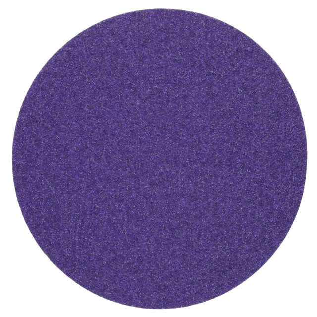 3M 732U Cubitron II Hookit Paper Disc, 80+ C-weight, Purple, 5 in x NH, Die 500X (7100044450) (250 Pack)