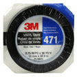 3M 471 Vinyl Tape, Black, 3/4 in x 36 yd, 5.2 mil (471 IW) (7100044625) (48 Pack)