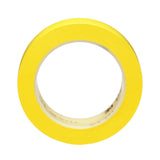 3M 471 Vinyl Tape, Yellow, 1 in x 36 yd, 5.2 mil, Roll (471 IW) (7100044642) (36 Pack) - 5