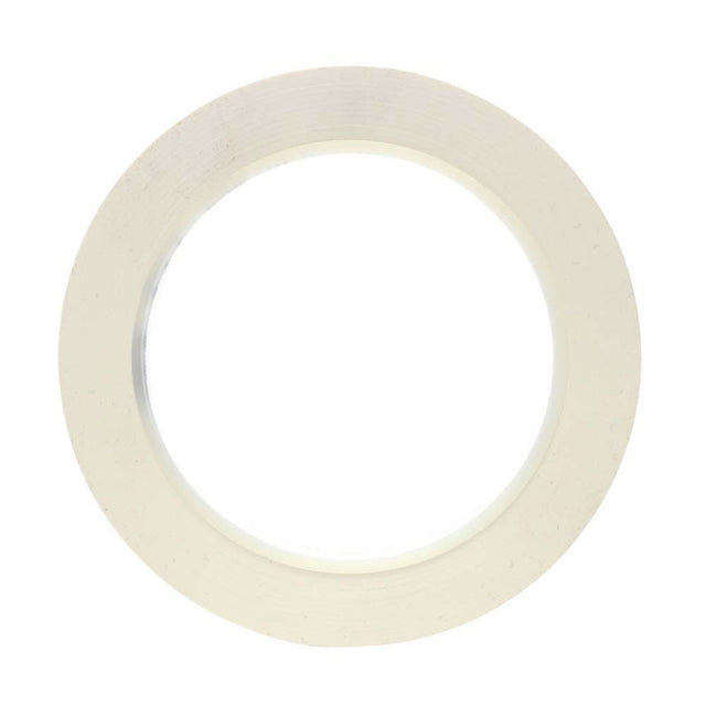 3M 471 07186 Vinyl Tape White, 1/2" x 36 yd. (7100044647) (72 Pack)