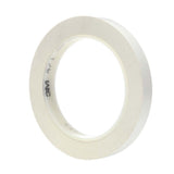 3M 471 07186 Vinyl Tape White, 1/2" x 36 yd. (7100044647) (72 Pack) - 2