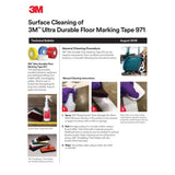 3M 7100044647 07186 Vinyl Tape 471 White, 1/2" x 36 yd. - 9