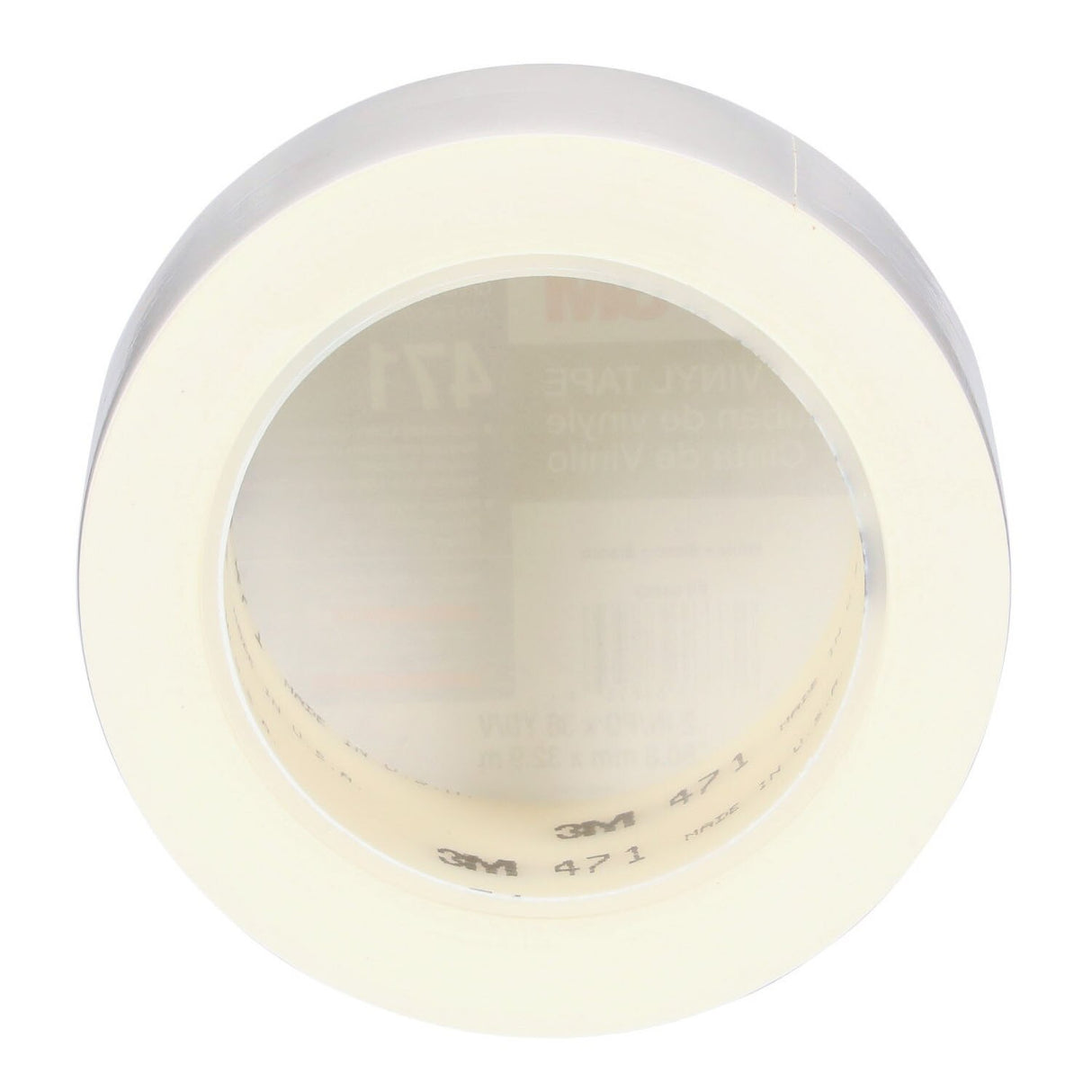 3M 471 Vinyl Tape, White, 2 in x 36 yd, 5.2 mil (7100044650) (24 Pack) - 10