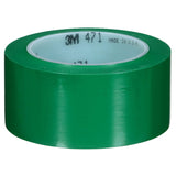 3M 471 Vinyl Tape, Green, 2 in x 36 yd, 5.2 mil Floor Marking Tape (7100044652) (24 Pack) - 3