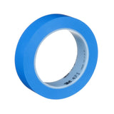 3M 471 Vinyl Tape, Blue, 1 in x 36 yd, 5.2 mil (68847) (7100044654) (36 Pack)
