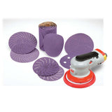 3M 732U Cubitron II Hookit Paper Disc 120+ C-Weight, 6 in x NH, D/F 6HL, Die 600HZ (7100044691) (50 Pack) - 3