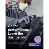 3M 7100044691 Cubitron II Hookit Paper Disc 732U 120+ C-Weight, 6 in x NH, D/F 6HL, Die 600HZ (50 Pack) - 7