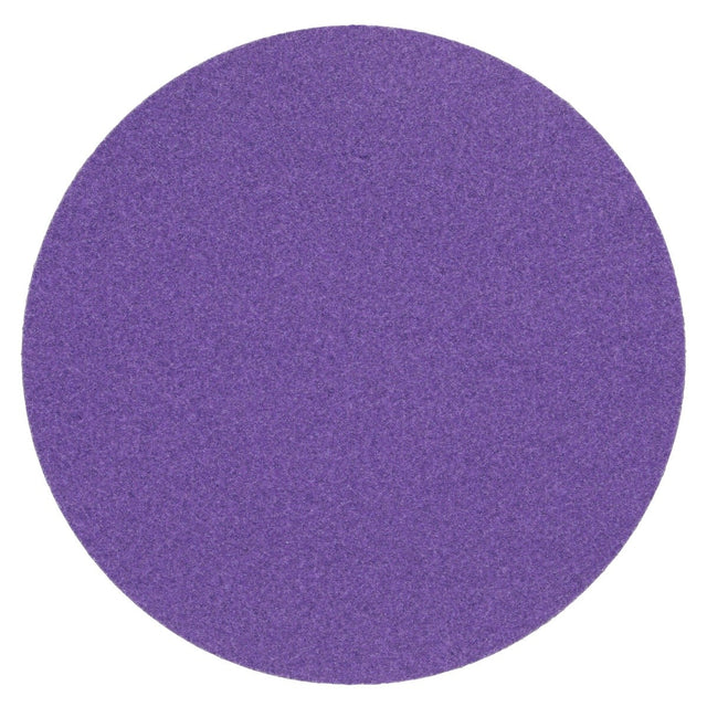 3M 732U Cubitron II Hookit Paper Disc, 120+ C-weight, Purple, 5 in x NH, Die 500X (7100044785) (250 Pack)