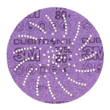 3M 775L Cubitron II Hookit Film Disc, 80+, Purple, 5 in, 3 mil (7100045070) (250 Pack)
