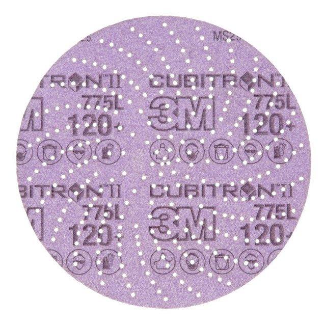 3M 775L Xtract Cubitron II Film Disc 120+ 6 in Die 600LG (7100045073) (250 Pack)